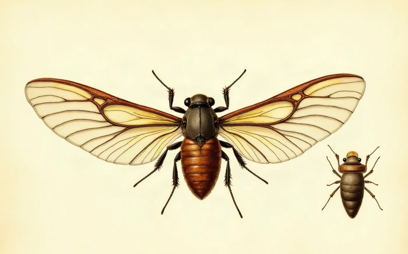 Magicicada, cicala periodica